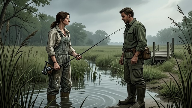 Love at a Distance from "Where the Crawdads Sing". Hiding in Familiar Places Watching from Cover Kya watches Tate in the marsh and later avoids him even after he apologizes.