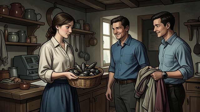 Care Through Trade from "Where the Crawdads Sing". Help That Preserves Pride Business and Necessity Jumpin’ buys Kya’s mussels and helps find a market for her smoked fish.