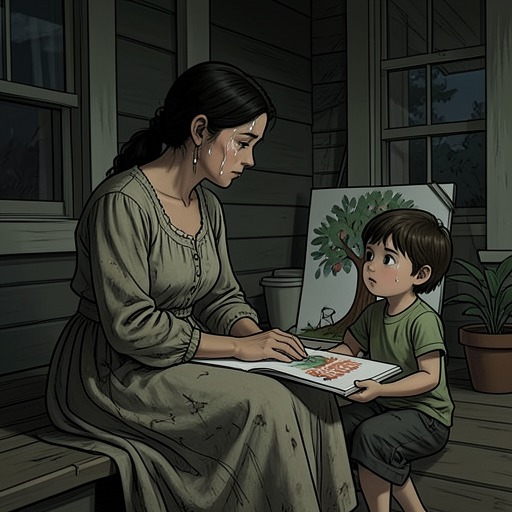 Ma and Kya’s Unfinished Bond from "Where the Crawdads Sing". Kya’s bond with Ma persists through memory, objects, and poetry, changing from a child’s expectation of return into an adult’s qualified forgiveness.