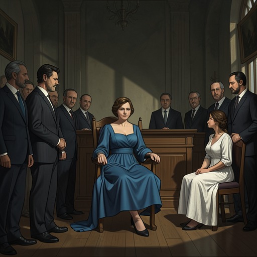 The Trial’s Unequal Rules from "Where the Crawdads Sing". The courtroom conflict reveals how prejudice, legal procedure, and uncertain evidence shape the danger Kya faces as a defendant.