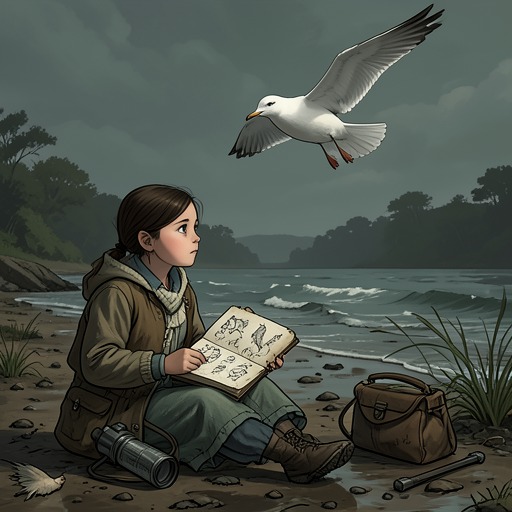 Kya’s Growth Through Observation from "Where the Crawdads Sing". Kya’s life shows how attention to animals and ecosystems becomes a method for reading danger, enduring loneliness, and interpreting human behavior.