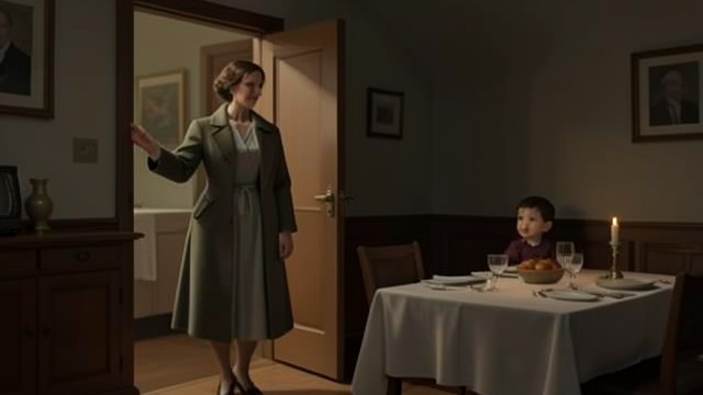 A Welcome in Woodleigh from "Hallowe'en Party". Friendship Becomes Hospitality A Familiar Guest Oliver is staying with Judith Butler in Woodleigh Common when Joyce Reynolds is murdered at the party.