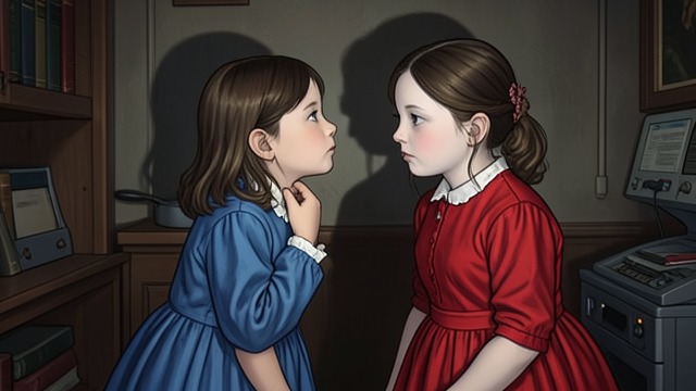 The Secret Passed to Joyce from "Hallowe'en Party". One Confidante Trust between girls Miranda tells Joyce Reynolds what she witnessed.