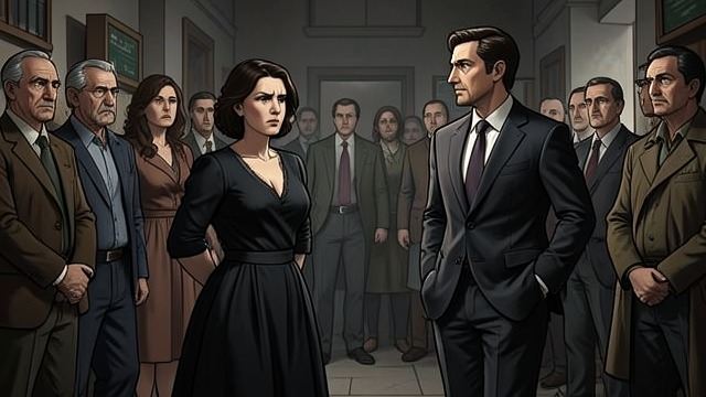 Rowena’s Protective Silence from "Hallowe'en Party". Rowena’s Protective Silence The Denial When Poirot asks whether she saw someone at the library, Rowena firmly denies it.