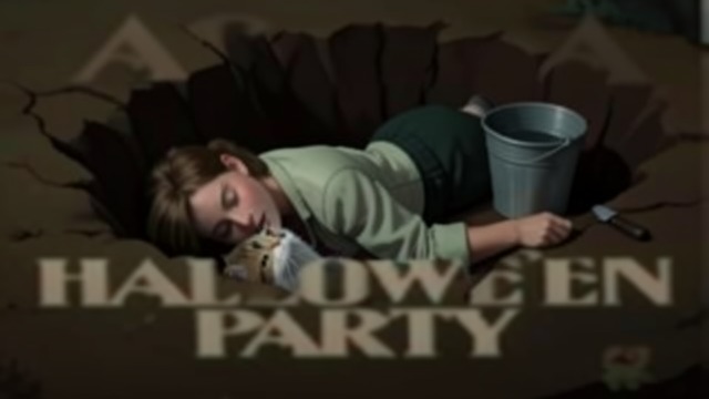 The Well Gives Up Its Dead from "Hallowe'en Party". A Missing Woman Found A clue leads underground Poirot connects Mrs Goodbody’s reference to a cat in a well with Miranda’s questions about the old sealed well…