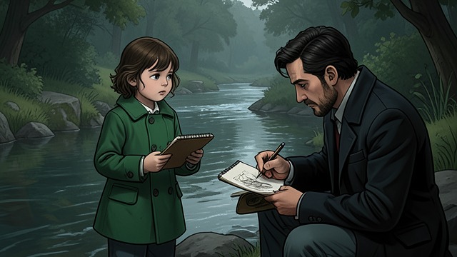 Drawn Toward Michael from "Hallowe'en Party". An Affinity Misread A child’s attachment Miranda knows Michael Garfield through the local landscape and is drawn to his beauty and attention.