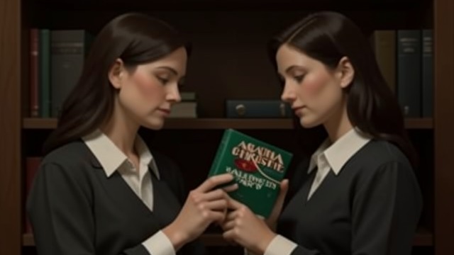 The Bookcase Memory from "Hallowe'en Party". The Bookcase Memory Curiosity after the signing Leaman recalls watching Mrs Llewellyn-Smythe place a signed paper in an envelope inside a book on the bottom…