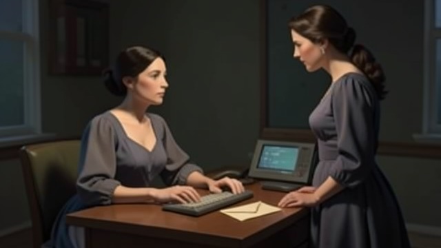 A Trusted Attendant from "Hallowe'en Party". Service and Affection A relationship develops Olga Seminoff works as an attendant to Mrs Llewellyn-Smythe and becomes close to the older woman.