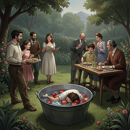 From Party Death to Murderer from "Hallowe'en Party". This flow traces how an apparently inexplicable death at a children’s party becomes a focused investigation into a killer whose earlier crimes have returned to…