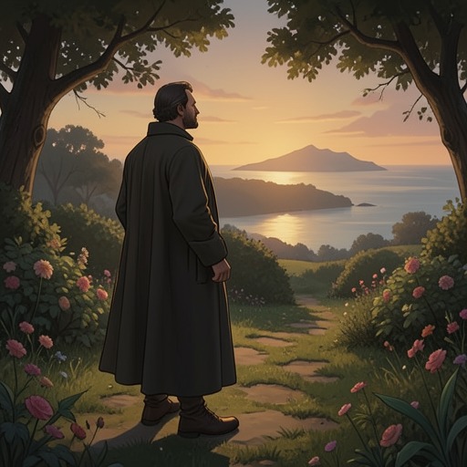 The Garden and the Island Dream from "Hallowe'en Party". This thread traces Michael Garfield’s landscape artistry from a commissioned garden to a grander private vision, showing how creative ambition becomes…