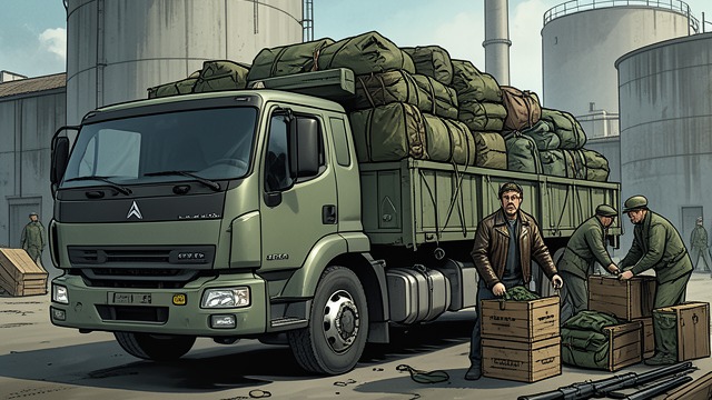 A Shipment South from "I Heard You Paint Houses". Weapons on a Truck The errand Frank Sheeran says James R.