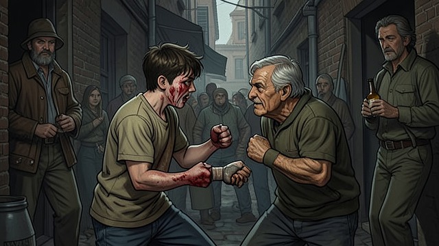 Violence at Home from "I Heard You Paint Houses". A Childhood of Fighting Early lessons Frank Sheeran’s father made him fight older boys and used the outcomes for beer bets.
