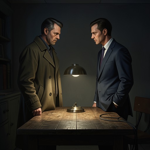 Hoffa and Fitz from "I Heard You Paint Houses". A chosen successor becomes a rival as Hoffa’s imprisonment, conditional release, and attempted comeback transform a working relationship into a power struggle.
