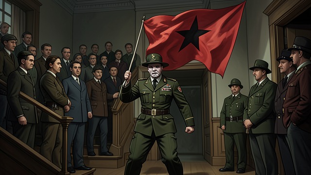 The Security-Risk Label from "American Prometheus". The Security-Risk Label A transformation The government that had relied on Oppenheimer during the war treated him as a security risk after his policy dissent.