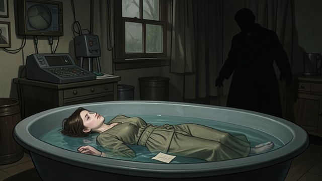 A Death in the Apartment from "American Prometheus". A Death in the Apartment Suicide ruled Tatlock was found drowned in her bathtub, with an unsigned note expressing despair.
