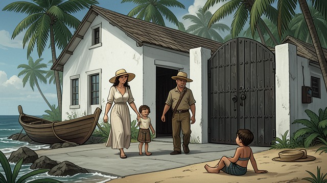A Family Through Exile from "American Prometheus". A Family Through Exile Retreat and companionship After the hearing, the family found refuge on St. John.