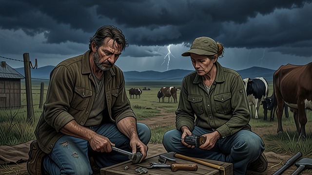 A Ranching Life from "American Prometheus". A Ranching Life Forced reinvention Frank and Jackie worked a remote ranch after academic employers shut their doors.