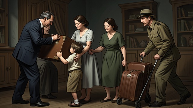 A Family in Danger from "American Prometheus". A Family in Danger A practical rescue Oppenheimer helped the Meyers family escape Europe and settle in the United States.