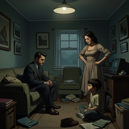 The Family Under Pressure from "American Prometheus". This thread follows the Oppenheimer family’s private strains as public achievement, wartime isolation, and political scrutiny reshape life at home.