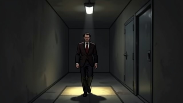 Architecture Turns Against Bond from "You Only Live Twice". Architecture Turns Against Bond A hidden defense Bond enters through a low, concealed door and crosses the castle’s dark interior.