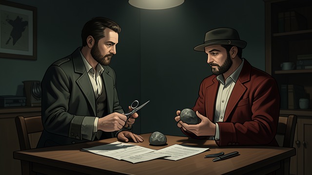 The First Contest from "You Only Live Twice". The First Contest A game with consequences At a party in Yokohama, Tiger Tanaka challenges James Bond to a game of scissors, paper, and stone.