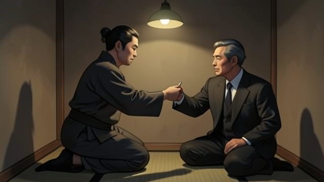 The Gift at Parting from "You Only Live Twice". The Gift at Parting A private farewell Tiger Tanaka gives Bond a pill intended as a last resort if the mission goes disastrously wrong.