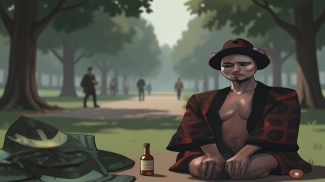 A Man in Decline from "You Only Live Twice". A Man in Decline Grief and withdrawal James Bond sits in Regent's Park unable to find purpose in the ordinary details of life.