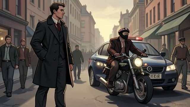 The Thief Reappears from "You Only Live Twice". The Thief Reappears Observation over reassurance Bond notices the masked man again after losing his wallet.