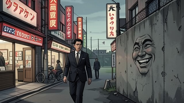 占领时期的表象,《雷霆谷》中的场景。占领时期的表象 日常生活中的美国影响 虎田中通过棒球、热狗、霓虹娱乐和消费文化,描绘日本战后的美国化。他认为,这些变化是战败的外在标志,而非日本身份已然定型的转变。 他的言辞流露出对占领所带来文化影响的不满。他相信,即使外来表象看似占据主导,也可能只是暂时的。