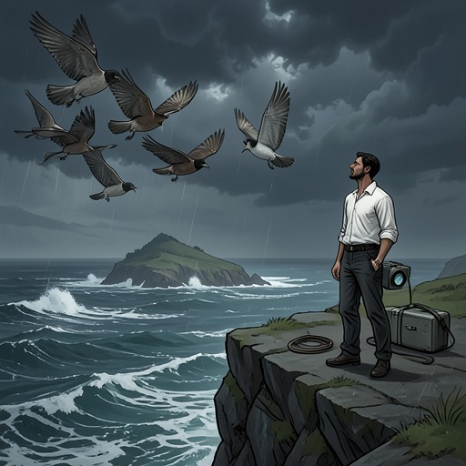 麻雀的眼泪的含义,《雷霆谷》中的场景。这条故事线追踪“麻雀的眼泪”这一意象,展现它如何从表示微不足道之物的俗语,发展为小说结尾处詹姆斯·邦德的岛上生活与广阔世界之间的对照。