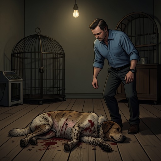 Brandy's Life as a Fighting Dog from "Once Upon a Time in Hollywood". This thread traces Brandy's passage from valuable fighting prospect to injured dog whose survival depends on Cliff Booth rejecting further profit.