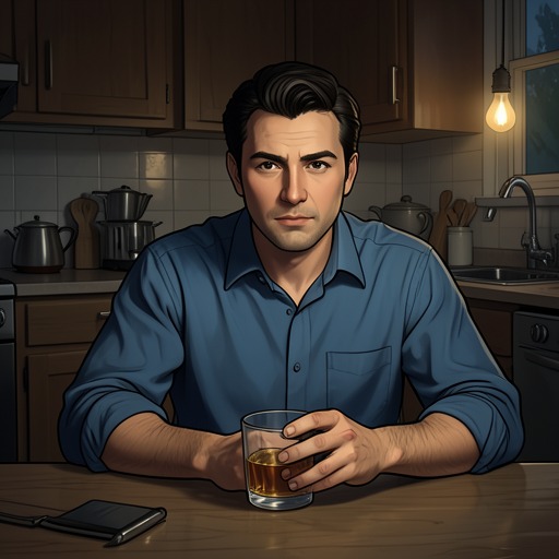 Alcohol as Self-Medication from "Once Upon a Time in Hollywood". This thread traces the way Rick Dalton's drinking and Aldo Ray's dependence function as responses to distress while damaging their ability to work.