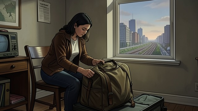 A Family Leaves Vigàta from "The Shape of Water". A Family Leaves Vigàta A Funded Journey The ten-million-lire reward enables Saro, Tana, and Nenè to leave for Belgium and seek medical help.