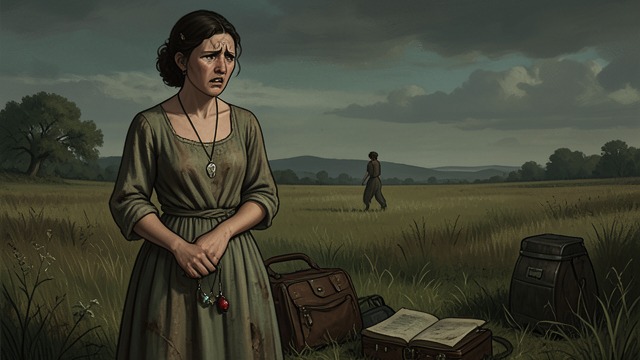 A Story for the Insurance Company from "The Shape of Water". A Story for the Insurance Company Plausible Cover The account says Ingrid and Giacomo visited the Pasture and she lost her necklace there.
