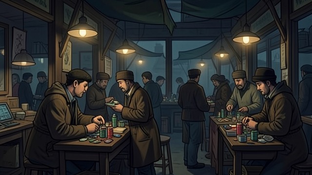 A Market for Soldiers from "The Shape of Water". A Market for Soldiers Organized Trade Gegè builds a market in sex and light drugs for soldiers sent to the region, securing unofficial protection from local…