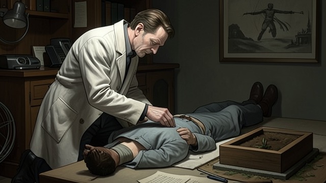 Instinct Against the Autopsy from "The Shape of Water". Instinct Against the Autopsy Professional Doubt Though the doctor declares natural death, Montalbano cannot reconcile the scene with Luparello’s disciplined…