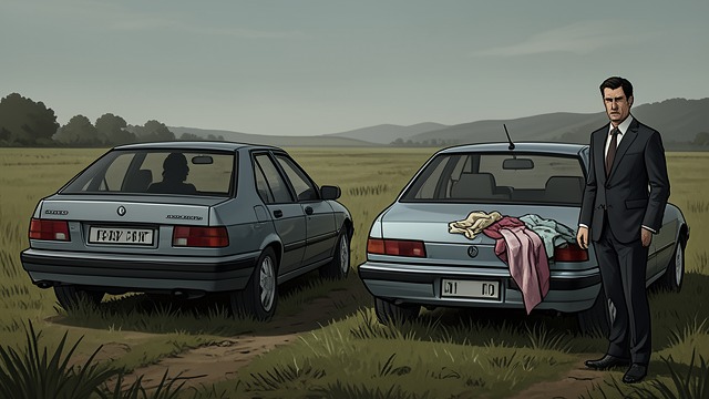 The Staged Encounter from "The Shape of Water". The Staged Encounter Reconstructed Scene Witnesses describe a woman leaving the BMW and a second car collecting her.