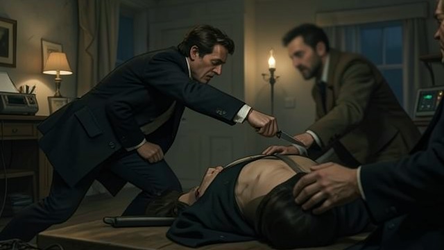 Love Becomes Violence from "The Shape of Water". Love Becomes Violence Retaliation Giorgio finds Rizzo and kills him, acting from rage over the exploitation of the man he loved.