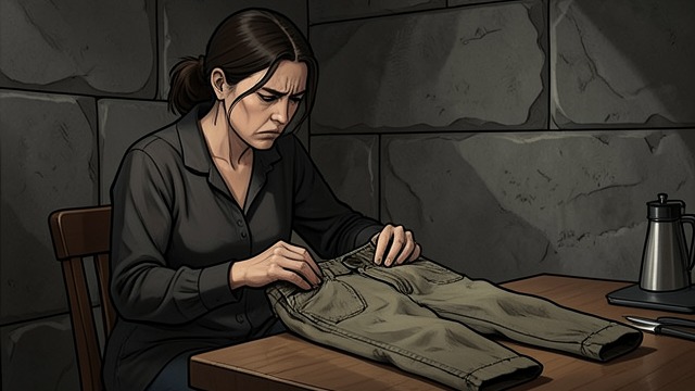 The Underwear Detail from "The Shape of Water". The Underwear Detail A Wife’s Knowledge Mrs. Luparello studies the crime-scene photographs and notices the reversed label on her husband’s underwear.