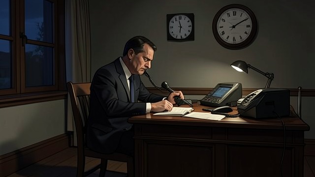 The Call on Sunday from "The Shape of Water". The Call on Sunday An Explanation Luparello phones his wife, saying he has an important meeting and may return very late or stay away.