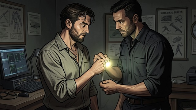 The Threat from Gegè’s Men from "The Shape of Water". The Threat from Gegè’s Men Coercion Filippo offers Saro money to hand over the necklace and threatens a beating if he keeps it.
