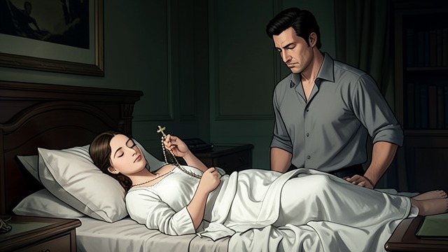 The Couple’s Deaths from "The Shape of Water". The Couple’s Deaths Final Violence Contino kills his wife and then himself. She is found holding a rosary, while the rooms remain meticulously orderly.