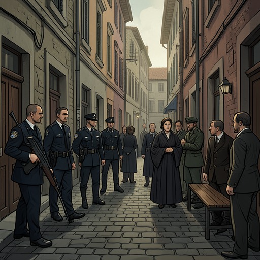 The State’s Many Authorities from "The Shape of Water". The novel’s overlapping police, judicial, military, and political chains of command create both comic disorder and opportunities for influence.