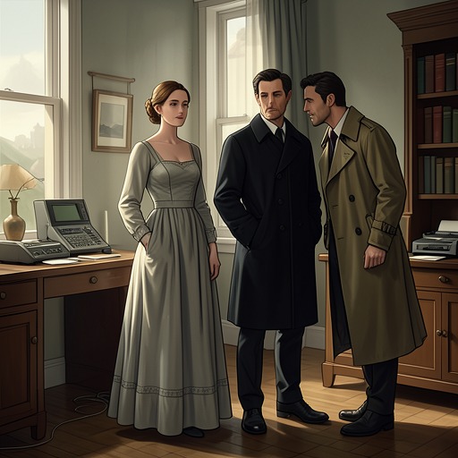 Luparello and His Widow from "The Shape of Water". The widow’s clear-eyed account of a long marriage becomes the key to interpreting the body as a political humiliation rather than a simple sexual scandal.