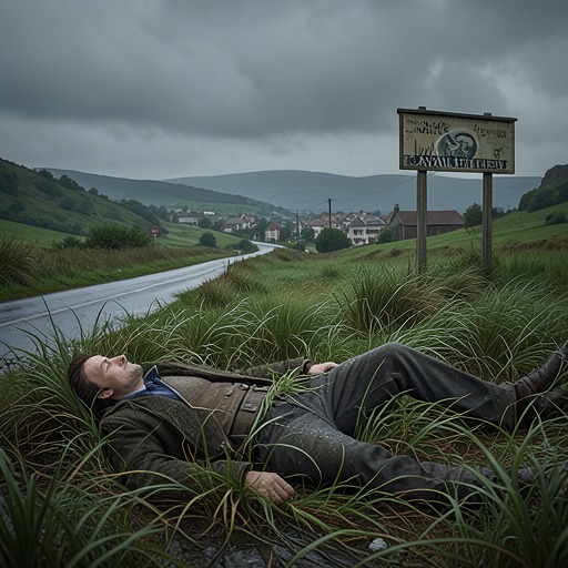 The Death in the Pasture from "The Shape of Water". The apparent natural death of a powerful politician becomes an inquiry into why his body was staged in a place that contradicts his public life.