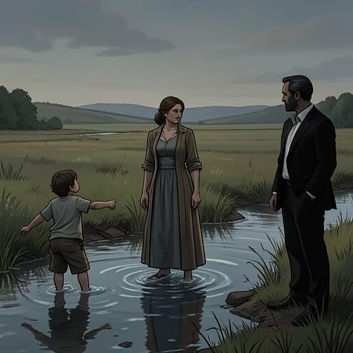The Shape of Water from "The Shape of Water". The widow’s childhood story about water offers a model for how facts take the shape imposed by those who control their interpretation.