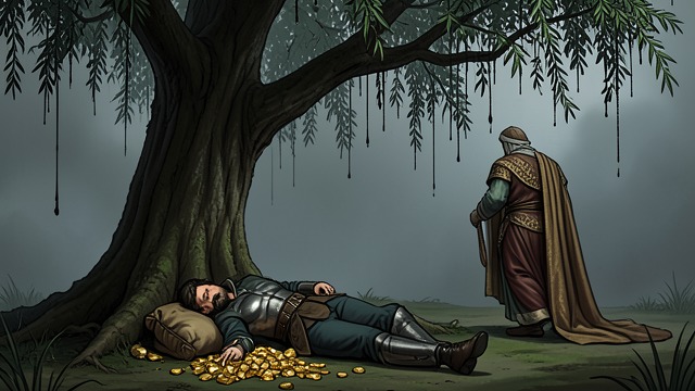 Polydorus’s Gold from "Aeneid". Polydorus’s Gold Betrayal Priam sends Polydorus to Thrace with treasure for safekeeping.