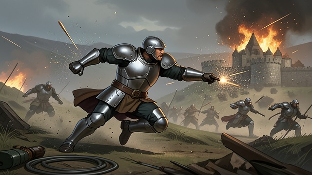 The Weaponed Future from "Aeneid". The Weaponed Future Proof The arms withstand the attacks that ordinary weapons cannot overcome.