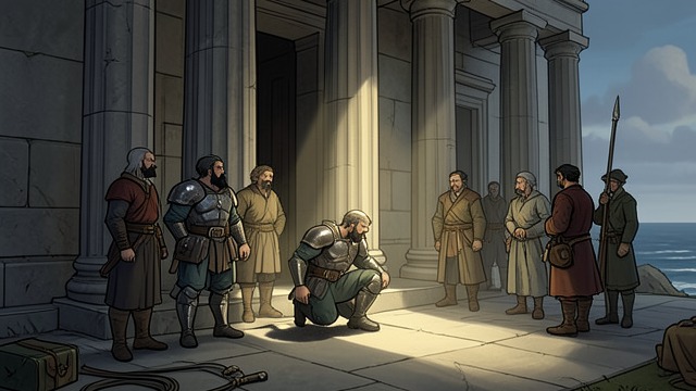 The Oracle of Delos from "Aeneid". The Oracle of Delos Question Aeneas asks Apollo where the Trojan exiles should establish their home.