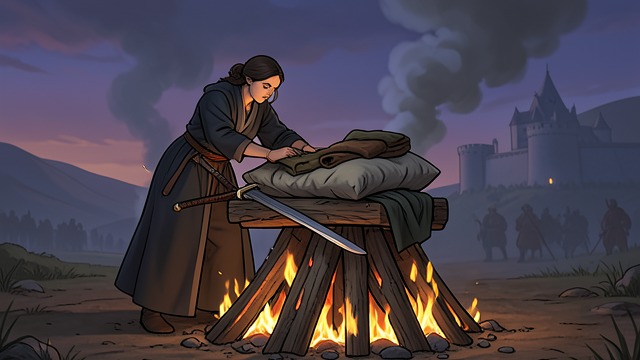 The Funeral Deception from "Aeneid". The Funeral Deception Concealment Dido tells Anna that a priestess will burn Aeneas’s relics and cure her passion.